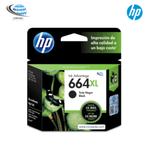 CARTUCHO HP F6V31AL (664XL) NEGRO 480 PGS