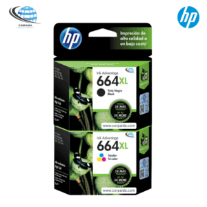 KIT CARTUCHO HP 664XL NEGRO Y TRICOLOR